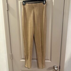 Zara Elegant Tan Women's Trousers